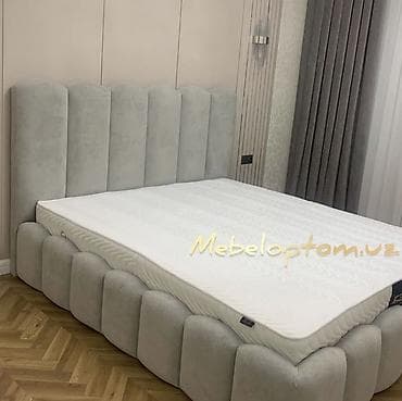 bed: İkinəfərlik çarpayı, Matras ilə, Siyirməsiz — 1