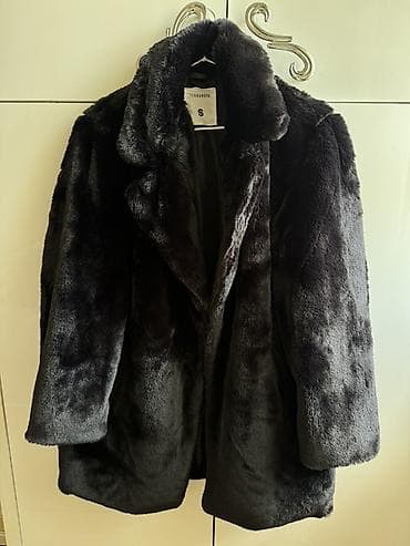 hicablı don: Palto, Terranova, S, rəng - Qara — 1