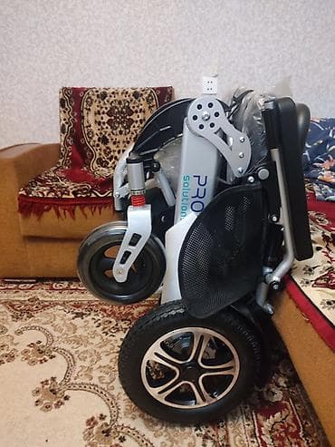 əlil arabası: Elektrik təkərli arabası – yığılabilən, yüngül alüminium konstruksiya — 5
