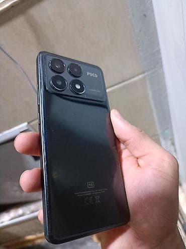 Poco X6 Pro 5G, 512 GB, rəng - Boz, Düyməli, Sensor, Simsiz şarj