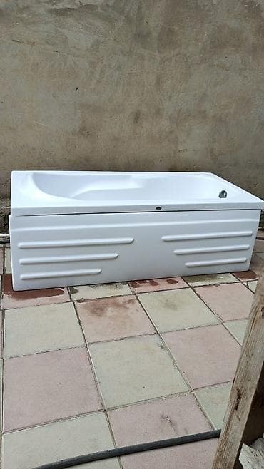 jakuzi hamam: İşlənmiş Vanna, Plastik, 180x70sm, Ünvandan götürmə — 3