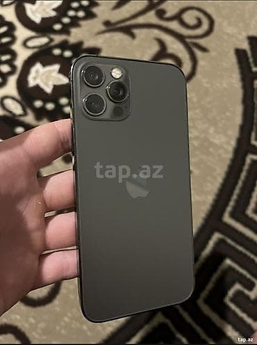 Техника и электроника: IPhone 12 Pro, 256 ГБ, Графит — 1