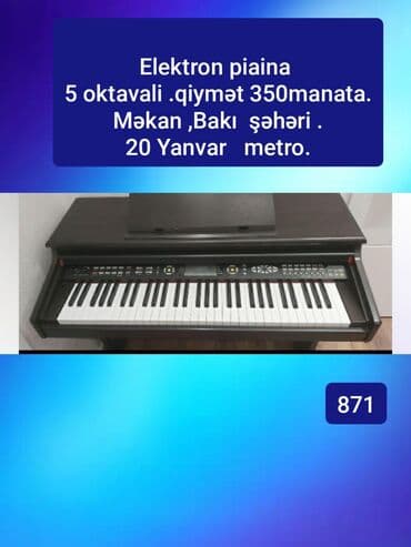 Saz: Piano, Rəqəmsal — 1