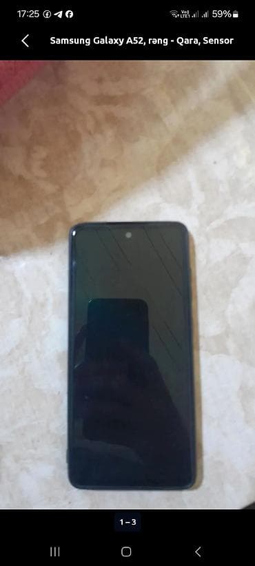 su qzdrci: Samsung Galaxy A52, 128 GB, rəng - Qara, Sensor, Barmaq izi, İki sim kartlı — 3