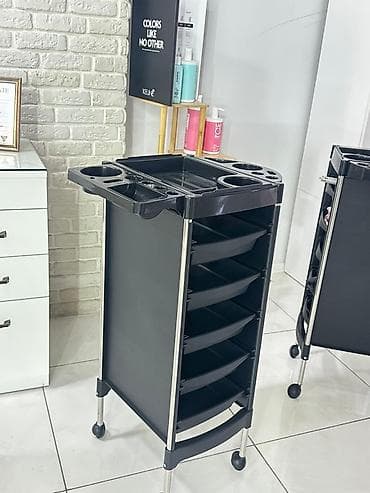 sumqayit salon: Peşəkar salon üçün təşkilat arabası - Material: dayanıqlı plastik — 1