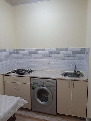 kiraye evler gence: 1 otaqlı mənzil – mətbəx və sanitar qovşaqla - Plan: 1 otaq, dəhliz — 1