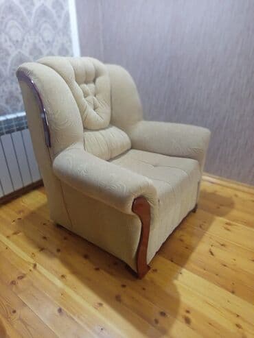 İşlənmiş, Kreslo-oturacaq, Nabuk, Kredit yoxdur, Çatdırılma yoxdur