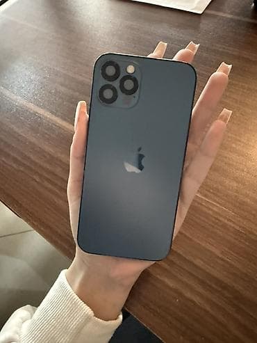 iphone xs max ekran: IPhone 12 Pro, 256 GB, Mavi, Face ID — 10