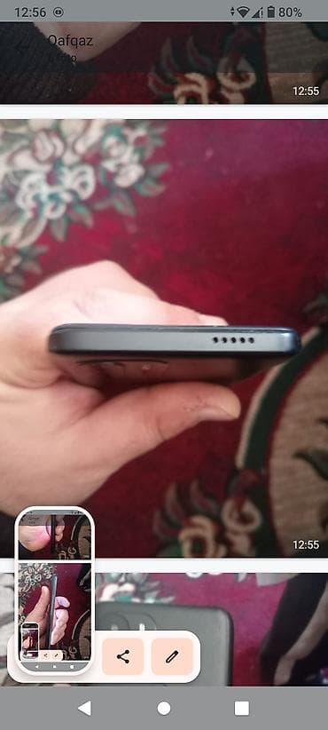 xiaomi shark: Redmi A2+, 64 GB, rəng - Qara, Barmaq izi — 5