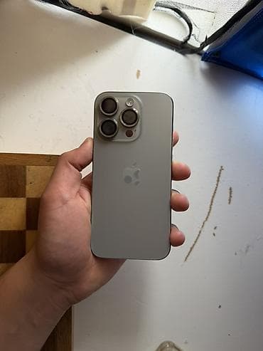 IPhone 15 Pro, 128 GB, Natural Titanium, Face ID