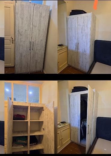 divar skaflari: Dolab 2 ededdi birlikte 170 azn. Ölçü eni 1 hund 2.biri polklai o biri — 1