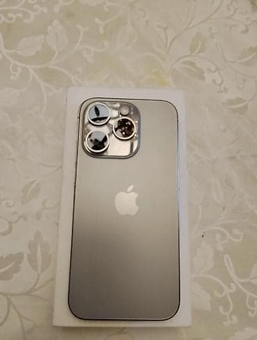 iphone xs pro max: IPhone 15 Pro, 512 GB, Gümüşü, Face ID — 1