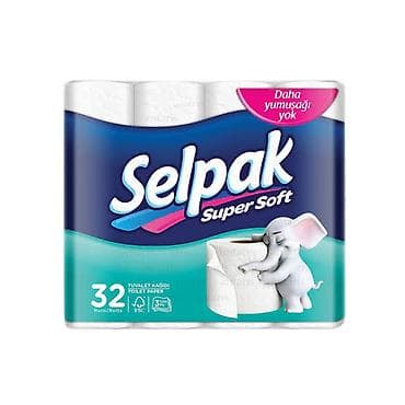 Selpak Super Soft tualet kağızı – 32 rulo - 3 qatlı, çoxqatlı — 2
