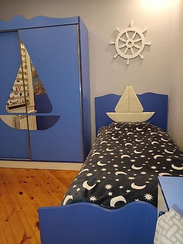 usaq dolabi: Oğlan üçün, 2 təknəfərlik çarpayı — 3