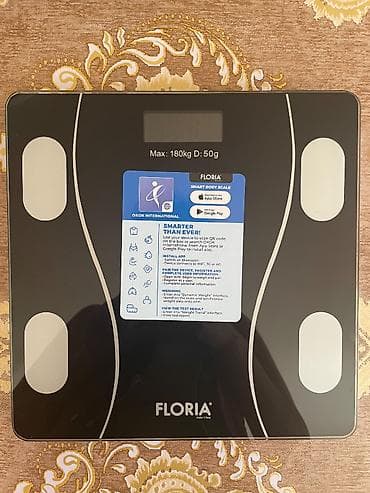 Elektronika: FLORIA ZLN8962 Smart bədən tərəzisi Xüsusiyyətlər: - Maksimum çəki — 3