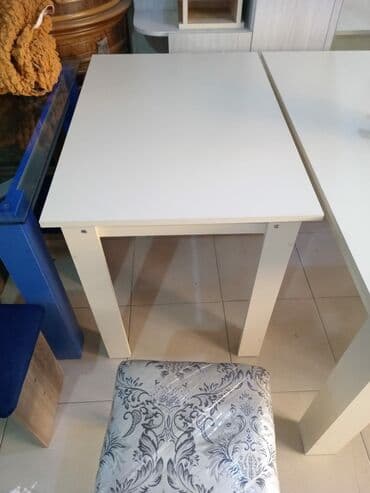 iş masaları: Qonaq masası, Yeni, Açılmayan, Laminat, Kvadrat masa — 2