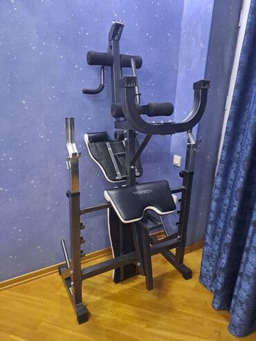 бу тренажеры в баку: 🏋‍♂️ XTrainer çoxfunksiyalı idman skamyası və ştanq — 1