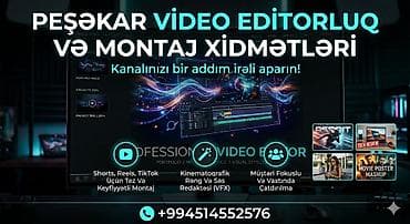 video editor vakansiya: Peşəkar video redaktə və Avtomobil Edit videolari Kanalınızı bir — 1