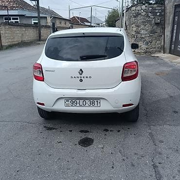 daewoo gentra arxa stop: Renault Sandero, ağ rəng, hetçbek gövdə. Texniki xüsusiyyət və — 5