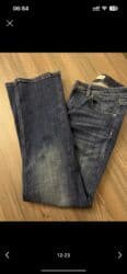 şnurlu qadın mokasinləri: Zara jeans 36 razmer — 4