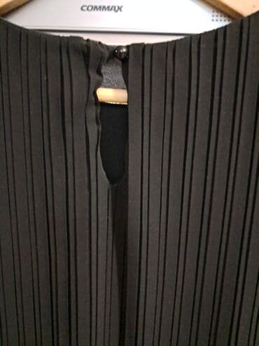 midi donlar: Ölçü 42 Qara pliseli don — 4