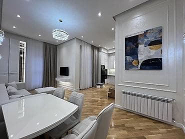 Квартиры: İcarəyə verilir 2 otaqlı yeni tikili 75 m², Ağ şəhər q. Kateqoriya — 7