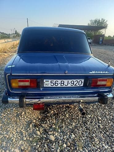 VAZ 2106 “Jiquli” sedan - Kuzov: 4 qapılı sedan, mavi rəng -