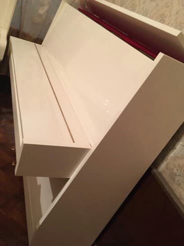 piano dersleri baki: Pianino Ağ rəngdə. Rusiya stehsalı, köklənib tam işlək vəziyyətdə — 1