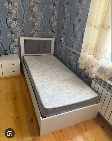 divar saati: Yeni, Təknəfərlik çarpayı, Bazalı, Matras ilə, Siyirməsiz — 1