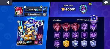 Brawl Stars hesabı – yüksək səviyyəli kolleksiya - Kupa yolu: 40,001 lalafo.az -da Brawl Stars hesabı – yüksək səviyyəli kolleksiya - Kupa yolu: 40,001