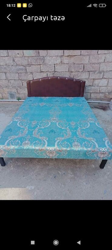 Çarpayı təzə Hazırı var Çatdırılma münasib qiymətə Kefiyətinə zamanət