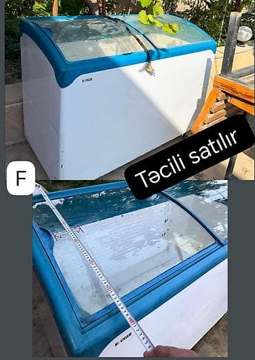 islenmis sendvic panel: Şüşəli dondurucu, Uğur — 1