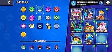 boo cena: Brawl Stars oyun hesabı – yüksək səviyyəli profil - Kupa yolu — 3