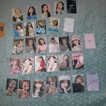 BLACKPINK foto kartları kolleksiyası - K-pop BLACKPINK temalı