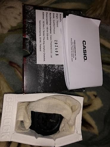 omega saat: Qol saatı, G-Shock, rəng - Qara — 6