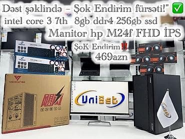 notebook kreditle satisi: Masaüstü Dəst Kompüter Şəhər: Bakı Çatdırılma?: Bəli UniSet — 1