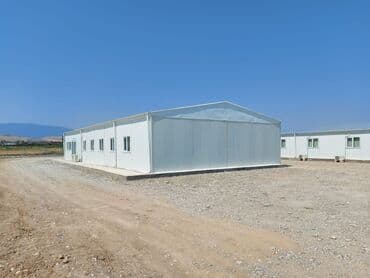 Perefabrik işləri İşçi campları Muhafize otaqlari Yataqxana campları