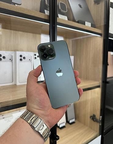 IPhone 13 Pro Max, 128 GB, Yaşıl, Zəmanət, Simsiz şarj, Face ID