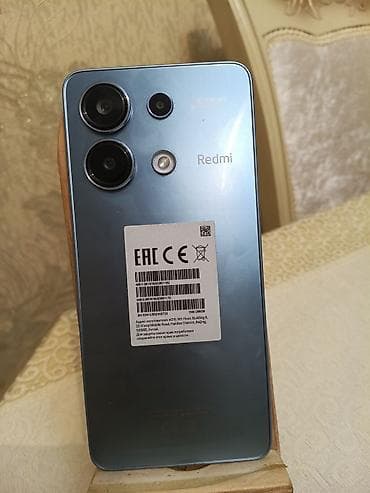 qubada ucuz telefonlar: Redmi Note 13, 256 GB, rəng - Mavi, Face ID — 2