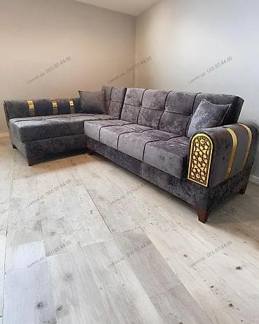 Künc Divan Eviniz üçün geniş mebel seçimi: divanlar, dolablar