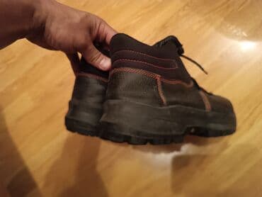 rezin çəkələy: DAFCO markalı təhlükəsizlik ayaqqabıları - Model: aşağı boğazlı, ipli — 1