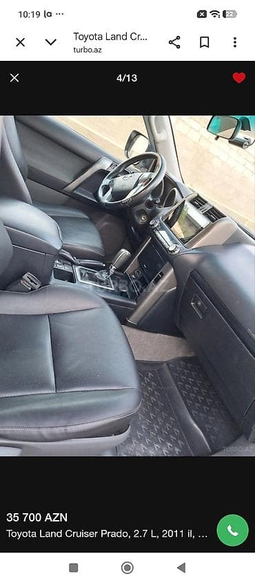 multi sukan: Toyota Land Cruiser Prado: 2.7 l | 2011 il Ofrouder/SUV — 5