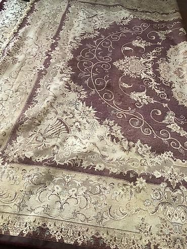 cr7 formaları: Xalça – klassik naxışlı, iri ölçülü - Rəng: tünd bor-do/qırmızı fon — 2