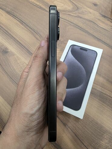 ipad pro 11: IPhone 15 Pro, 256 GB, Black Titanium, Face ID — 4