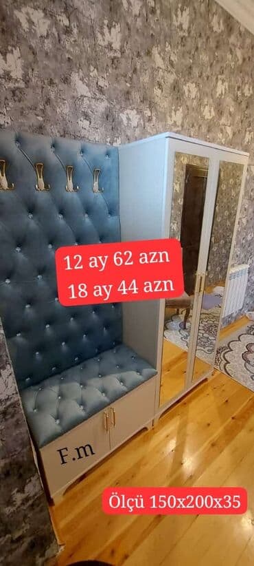 kohnə şkaflar: Yeni, Açılan, Düz dolab, Dəhliz dolabı — 1