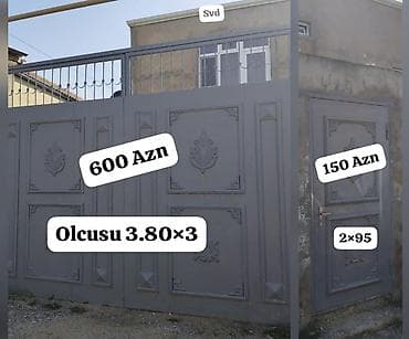 Darvaza və qapısı satılır.biryerde 750 Azn . ayri ayri da satilir