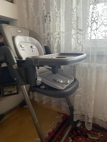 maşınlar uşaq üçün: Uşaqlar üçün yemək stulu – Kidilo - Rəng: boz-qrafit tonları - Geniş — 4