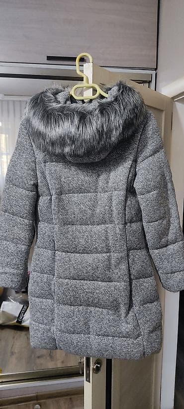 hind geyimi: Palto, 2XL, rəng - Boz — 2