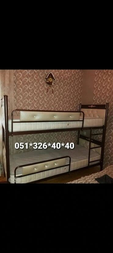 tek çarpayı: Oğlan və qız üçün, Yeni, Çarpayı, Matrassız, Siyirməsiz, Taxta — 16