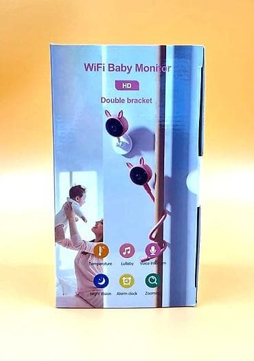 skriti kamera: WiFi Baby Monitor – HD uşaq kamerasi (iki dayaqlı) Tuya Smart tətbiqi — 3